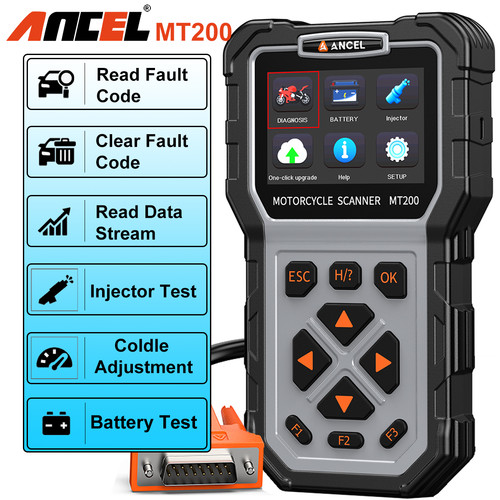 Dispositivo diagnostico moto