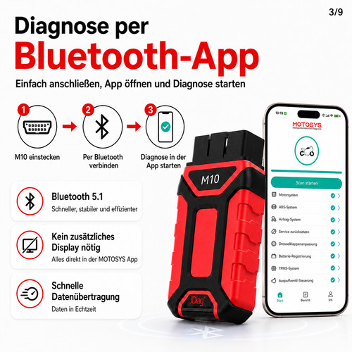 Jdiag m10 moto - jdiag,