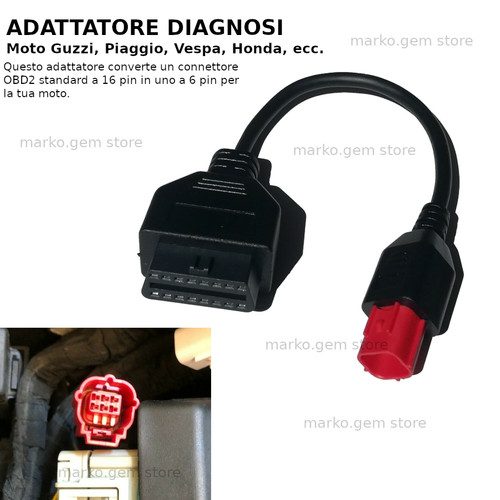 Adattatore 6pin per - , diagnosi